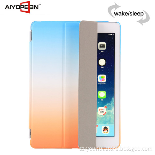 Hot sales High Quality rainbow suit styles smart case folder 3 Tablet for mini 1/2/3